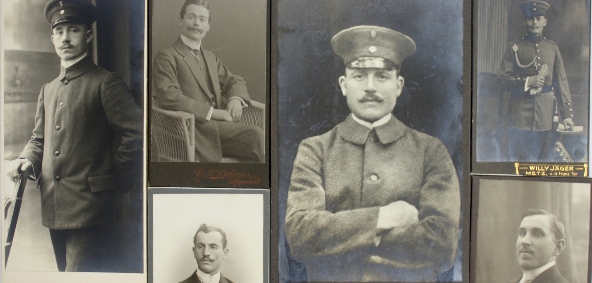 Fotos gefallener Mitarbeiter der Heilanstalt Warstein, Foto: LWL/Emil Schoppmann
