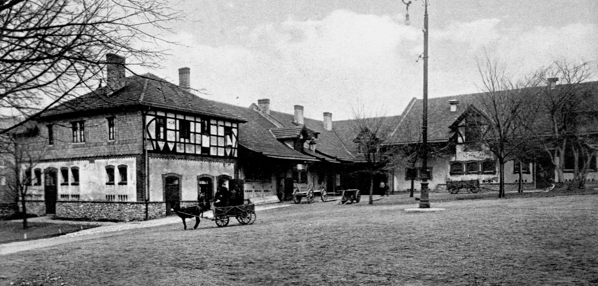 Der Gutshof der Heilanstalt Warstein, Foto: LWL-Psychiatriemuseum Warstein